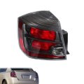 Driver Side Black Tail Light Assembly Replacement For Sentra 2010 2011 2012 Rear Left Lamp Ni2800188 Waterproof Halogen Housing 
