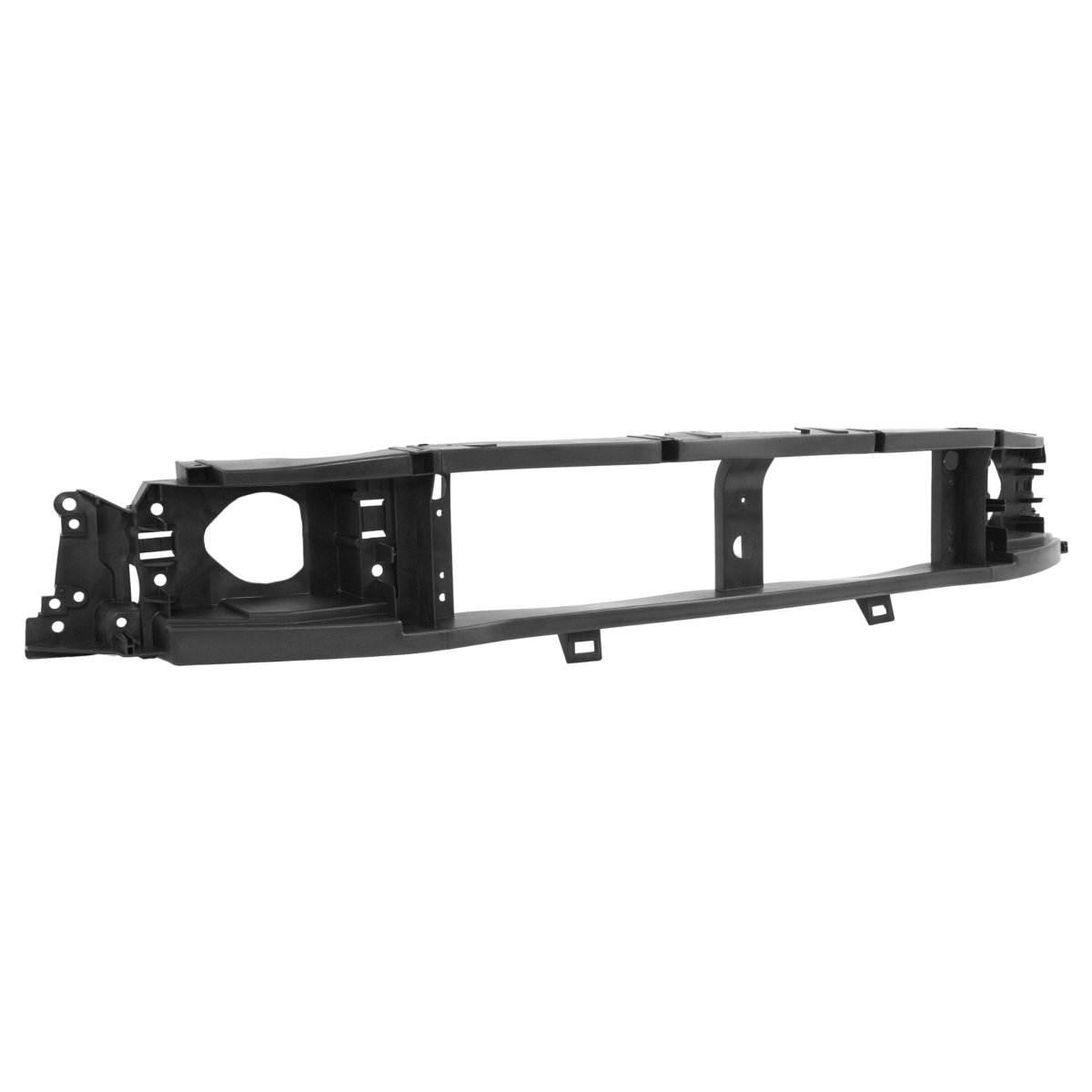Hecasa Header Panel For 1997-2004d F150 F250 Heritage Expedition Grille Headlamp Mounting Nose Plastic Pp 3pcs Replacement For