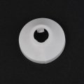 Uxcell Pipe Cover Decoration 12mm Pp Plastic Escutcheon Water Drain Line White 10pcs