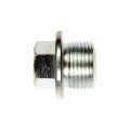Oil Drain Plug For Porsche 968 1992 1993 1994 1995 Silver Steel Hex Head Drive Fine Thread Replacement 32510 And