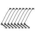 A-premium Ignition Coil Spark Plug Wire Set Compatible With Ford Contour 1995-1999 Escort 1998-2003 Mercury Cougar 1999