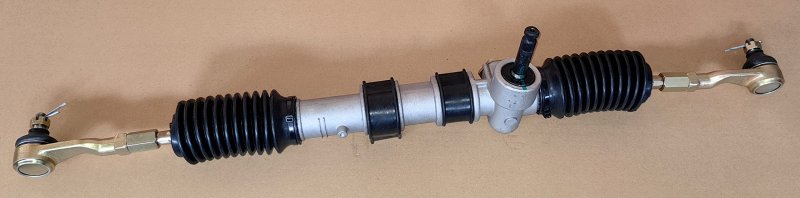 Wantone Racing Steering Gear 25inch Length Rack And Pinion Assembly With Tie Rod Ends Compatible For Some Of Kawasaki Mule 3010