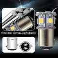 Ruiandsion 2pcs 1157 Bay15d Led Bulb 12v Super Bright 5050 12smd Chipsets 4300k Warm White Replacement Bulbs For Reverse Backup