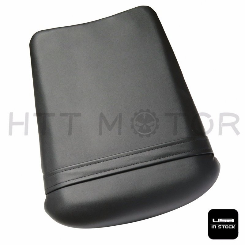 Motorcycle Rear Passenger Pillion Seat For Yamaha Yzf R1 2002 2003 Black Leather And Abs Plastic Py1003-bk1
