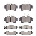 Automotive Replacement Brake Pads Front Rear Fit Ford For Mustang 1994-2001 2003-2004