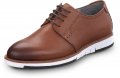 Sr Max Beaufort Men S Brown White Soft Toe Slip Resistant Work Shoe 9 5 M 