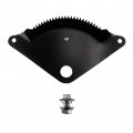 Caltric Steering Sector Gear Plate Compatible With Husqvarna Gth52x Ls Lgt2554 Lgt2654 Lgt24k54