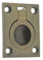 Idh By St Simons 25220-005 Professional Grade Quality Solid Flush Ring Pull Antique Brass 