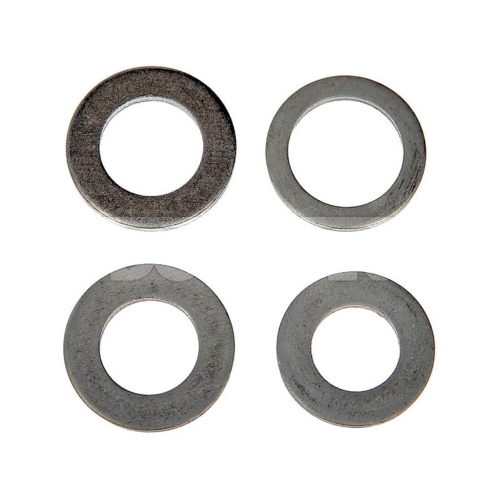 Engine Oil Drain Plug Gasket 4 Pieces Aluminum Material 0 96 Inches 91 89 Maximum Outside Diameter