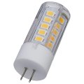 Satco S12311 T5 Led Bi-pin G4 Base Lamp 12v Low Voltage Halogen Replacement 3000k Clear 
