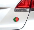 Spain Spanish Flag 2 75 Car Chrome Round Emblem Decal 3d Sticker Badge