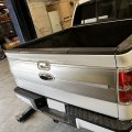 Hecasa Flex Step Center Side Tailgate Molding Trim Cap Cover Compatible With 2009-2014 Ford F150 Replacement For