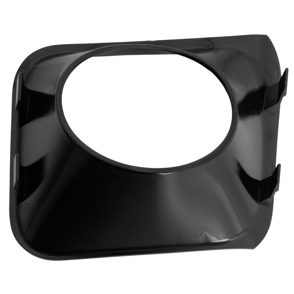 Bumper Grille Bezel Driver Side For Jeep Cherokee 2014 2015 2016 2017 Adaptive Cruise Textured Black Abs Plastic Replaces