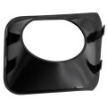 Bumper Grille Bezel Driver Side For Jeep Cherokee 2014 2015 2016 2017 Adaptive Cruise Textured Black Abs Plastic Replaces