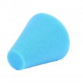 Polishing Buffing Pad Foam Cone Shaped Pads For Wheels Use With Power Drill Blue 6mm Shank Diameter