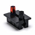 Ptnhz Aluminum 4 Vise Jaw Protective Inserts For Wide Array Of Vices With Magnetic Back Black