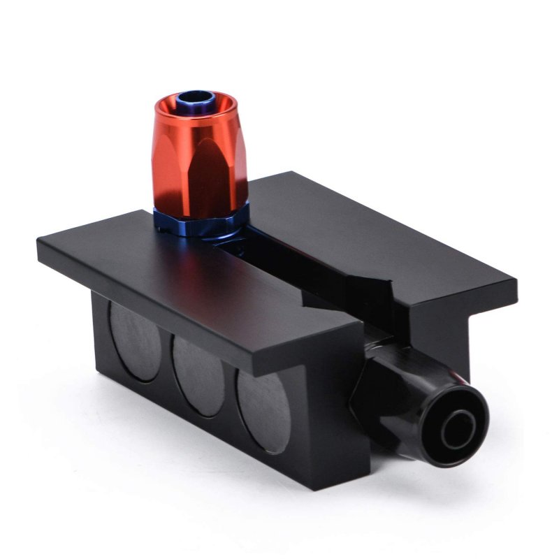 Ptnhz Aluminum 4 Vise Jaw Protective Inserts For Wide Array Of Vices With Magnetic Back Black
