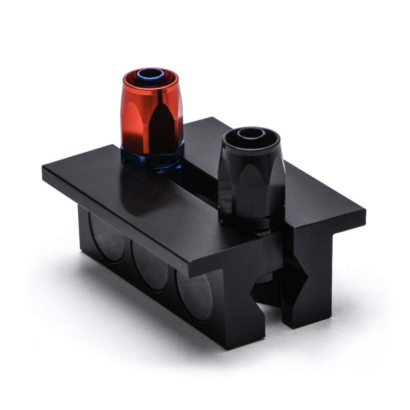 Ptnhz Aluminum 4 Vise Jaw Protective Inserts For Wide Array Of Vices With Magnetic Back Black