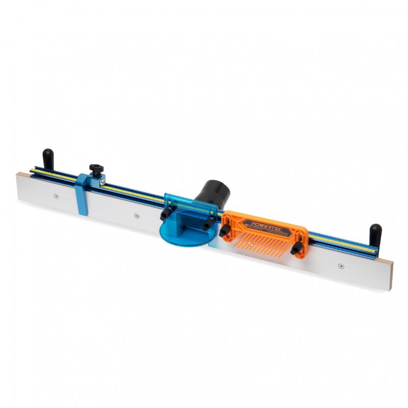 Powertec 71655 Deluxe Router Table Fence System 3-1 2 Tall 32 Long