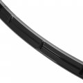 Hecasa Front Bumper Lip Compatible With 2016-2020 Tesla Model S Spoiler Splitter Protector Body Kit Painted Black 3pcs