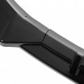 Hecasa Front Bumper Lip Compatible With 2016-2020 Tesla Model S Spoiler Splitter Protector Body Kit Painted Black 3pcs