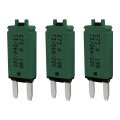 Mini Atm Manual Reset 6 Amp Circuit Breaker Fuse 3 Pack For Automotive Marine Rv Car Truck Audio Battery Protection T3 28v Dc