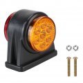 Ihreesy Trailer Marker Led Clearance Light 12v-24v Side Lamp Doubled Warning Waterproof Red Yellow Side Indicator For Vehicles 