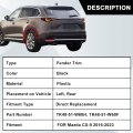 Fender Molding Trim Rear Driver Fit For Mazda Cx-9 2016-2023 2 5l L4 Replace Tk48-51-w60h Tk4851w60h Tk48-51-w60f Tk4851w60f