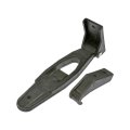 Heavy Duty Hood Latch Set For Freightliner Fl60 1994 2004 Rubber And Metal Matte Black Replacement 6808800160 Screw Attachment 