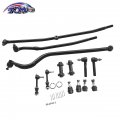 Tom 13pcs Front Suspension Kit Ball Joint Drag Link Sway Bar Tie Rods Adjusting Sleeve Track For 2000 2001 Dodge Ram 1500 4wd