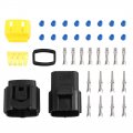 X Autohaux Universal 8 Pins Way Waterproof Automotive Electrical Connector Terminal Set