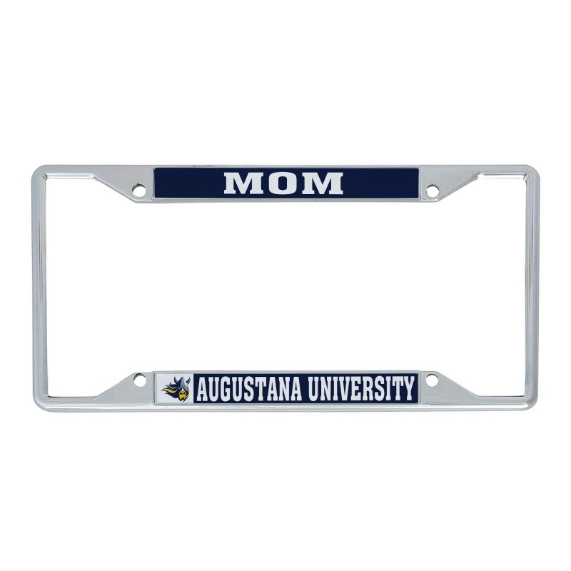 Desert Cactus Augustana University Metal License Plate Frame For Front Or Back Of Car Officially Licensed Mom