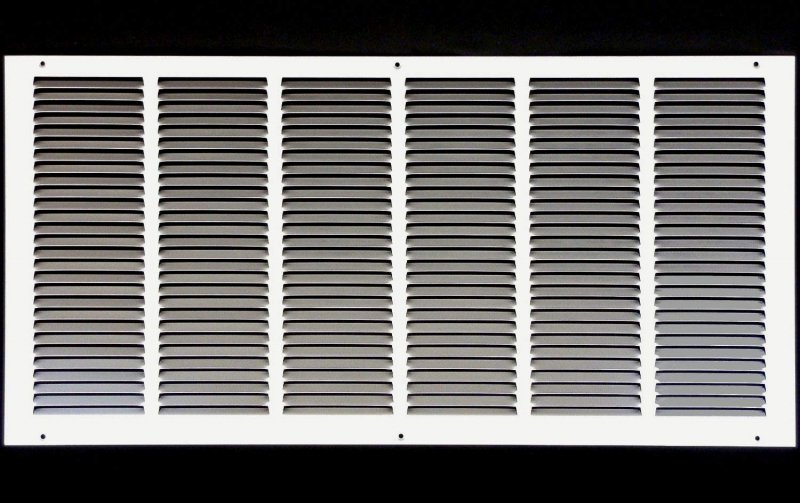 30 W X 18 H Steel Return Air Grilles Sidall And Ceiling Hvac Duct Cover Ite Outer Dimensions 31 75 W 19 H