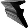 Gordon Glassa Roll-in Glazing Gasket For Railing Systems And Storefront 5 16 In X 8 1 2 