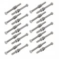 20pcs 304 Stainless Steel M5x60mm Hex Bolts W Nuts And Washers Assortment Kit 