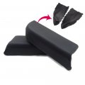 Pu Leather Front Door Panels Center Consoles Armrest Covers For 09-15 Honda Pilot Left Right Side Black 