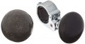 American Shifter 15726 Black 8-ball Adjustable Suicide Brody Knob Translucent With Metal Flake 