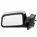 Hecasa Mirror Driver Side Compatible With 2011-2014 Ford Edge Power Heated Puddle Spotter Lh Ct4z17683faptm Left
