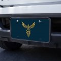 Graphics More Caduceus Medical Symbol Doctor Nurse Emt Novelty Metal Vanity Tag License Plate