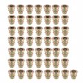 Uxcell M6x12mm Wood Insert E-nut Interface Screws Furniture Fittings Zinc Alloy 50pcs