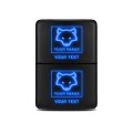 Dual Function Dual Color Push Switch On-off With Connector Wire Kit Replacement For Toyota Tacoma Tundra 4runner Sequoia Etc