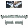 Hecasa 4pcs Bumper Filler Set For 1984 1985 1986 1987 Buick Regal Front Rear Replace 25511433 25511432 20428397 20428396 