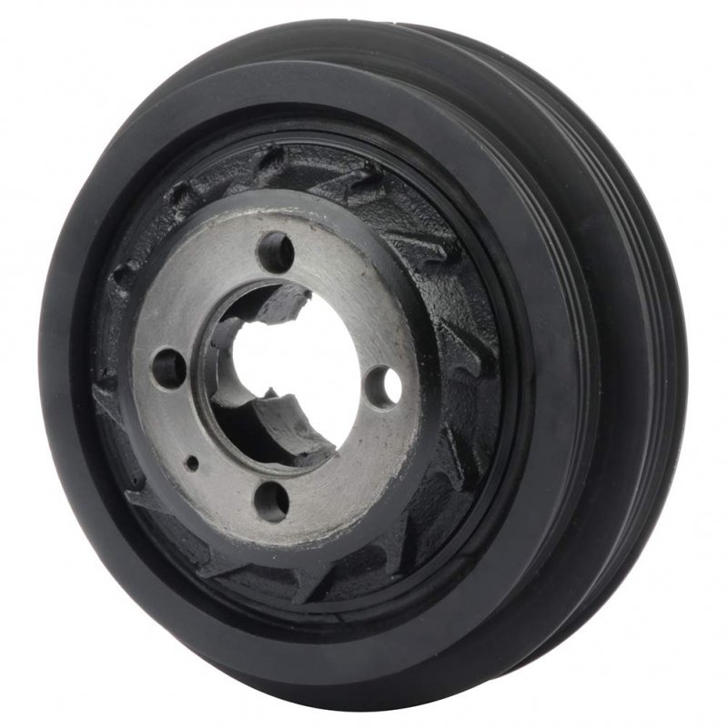 Harmonic Balancer Crankshaft Belt Drive Pulley Fit For 2001-2004 Hyundai Santa Fe 1999-2005 Sonata Kia Magentis 2001-2006