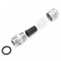 Uxcell Cable Gland Waterproof Npt1 4 Stainless Steel Glands Joints Adjustable Connector For 3-6 5mm Dia Pack Of 3