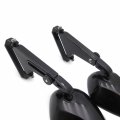 Smt-diamond Shape Rearview Mirrors Compatible With Honda Suzuki Yamaha Kawasaki Bike Black New B00rniwapa