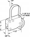 Prime-line B 713 Screen Door Tension Spring With 1-1 8 In Nylon Roller 2 Pack