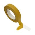 Jvcc Tr-2x Adhesive Transfer Tape 1-1 2 In X 60 Yds Clear On Brown Liner 