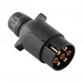 7pin Trailer Plug Adapter Replacement 12v N-type Electrical Plastic 7-pole Wiring And Connectors