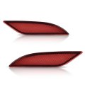 Rear Bumper Reflector Set Driver And Passenger Side For 2016-2019 Chevy Malibu Hybrid Chevy L2016-2021 2016-2022 Submodel Ls Lt 