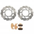 Brake Discs Pads Set For Lt-f 400 Lt-a
